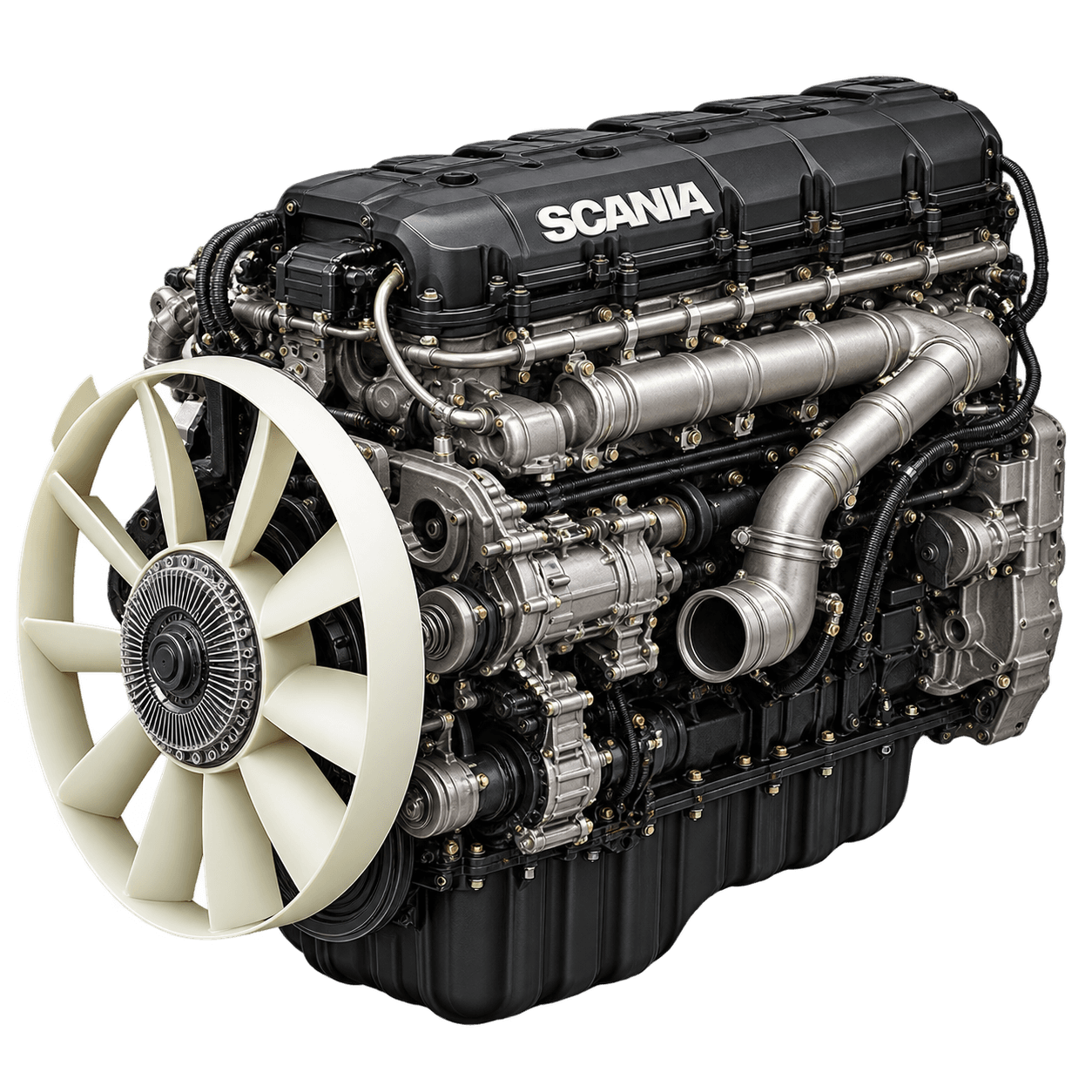 Scania test New Engine